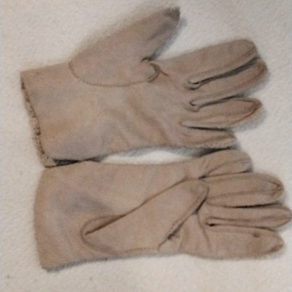 EUC VINTAGE | WOMENS CROTCH & LEATHER GLOVES - Picture 3 of 3